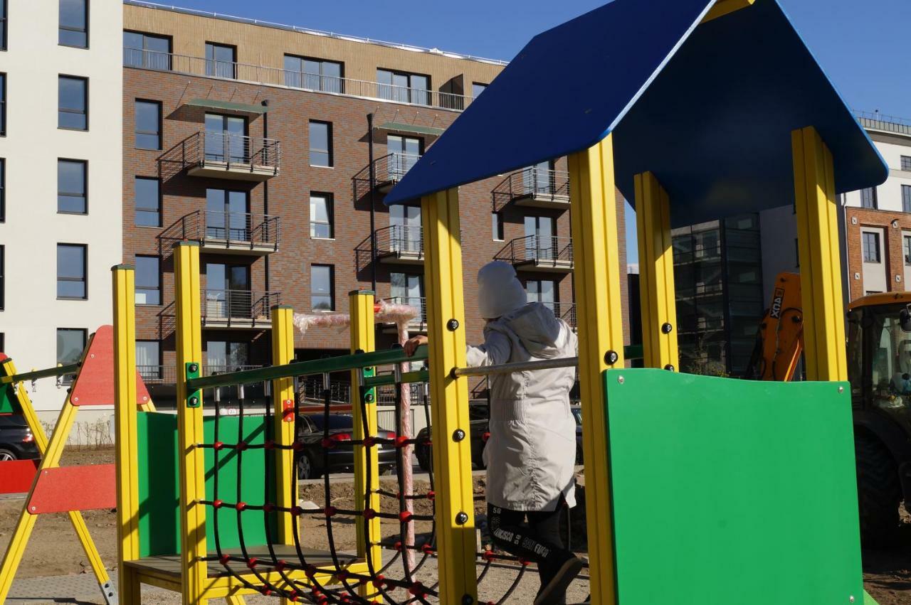 Apartamentai Vyta Plius Klaipėda Exteriör bild